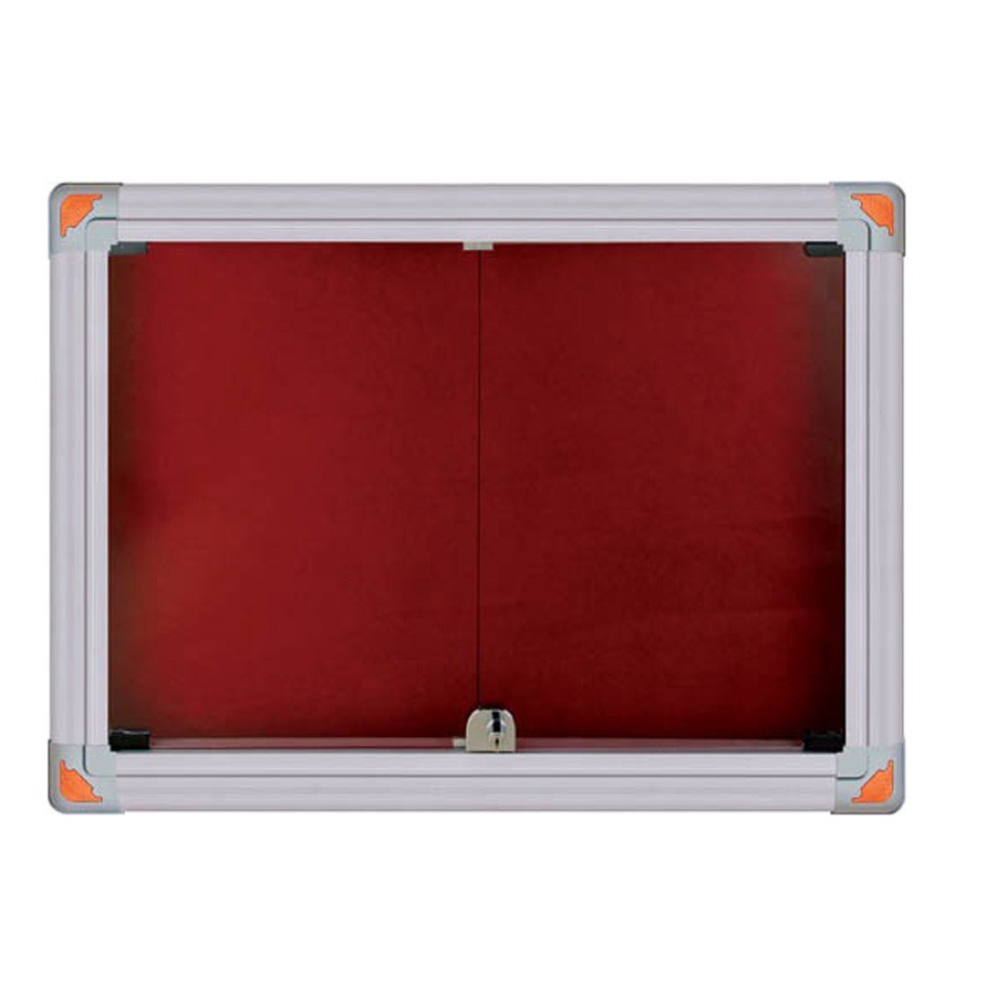 Çift Kapaklı Camekanlı Kumaşlı Pano