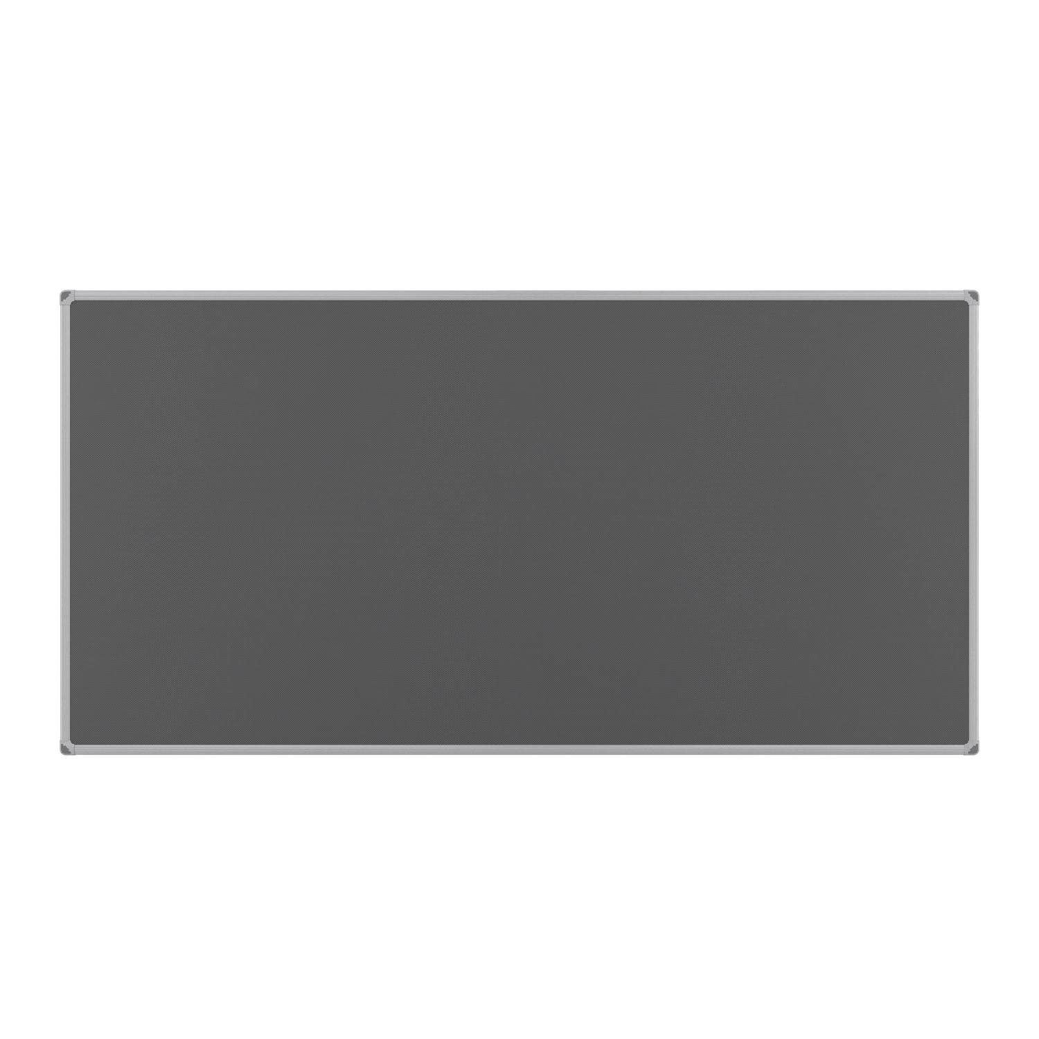 60x120 Kumaş Kaplı Pano Duvara Monte (gri)