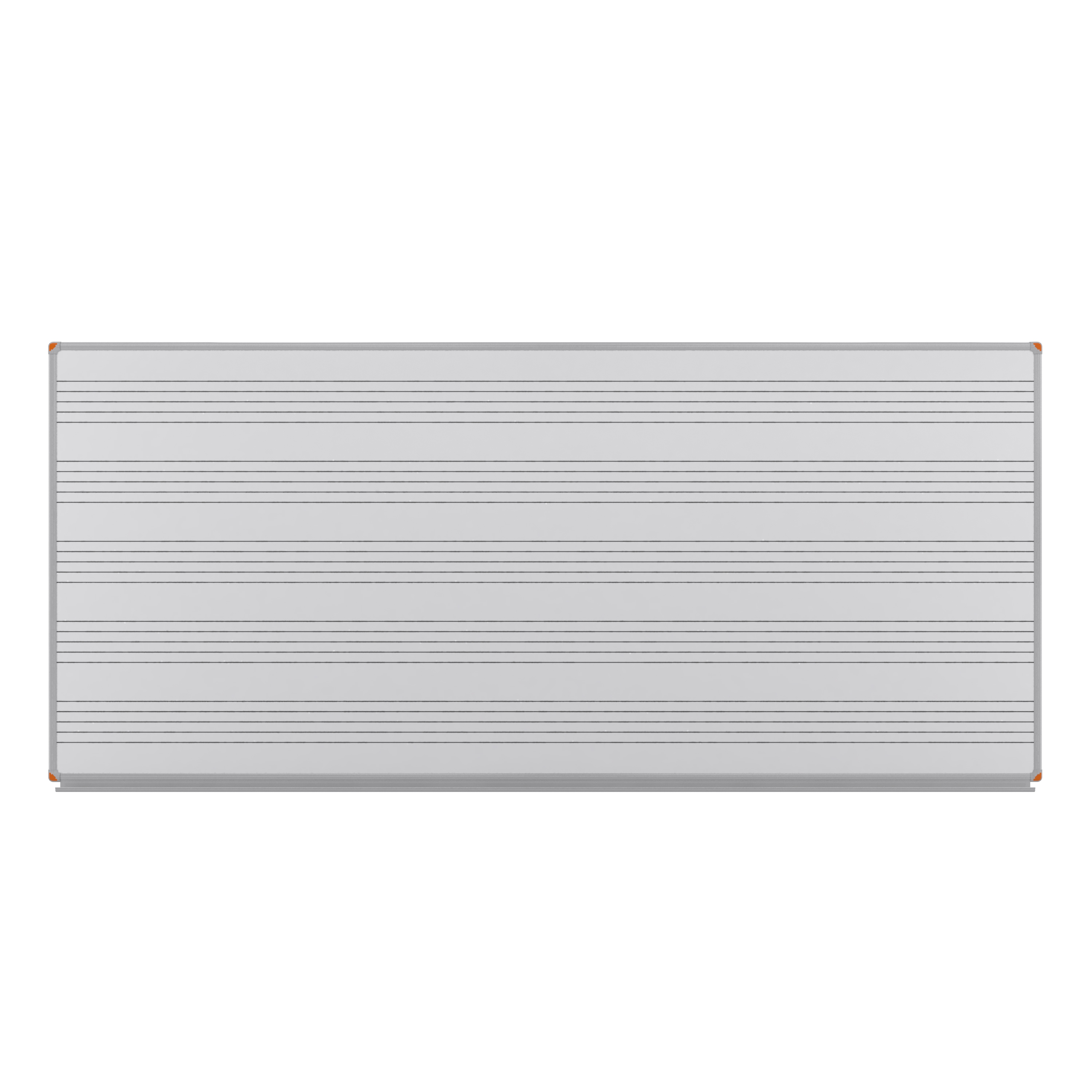 120x200 Müzik Çizgili Yazı Tahtası Laminant (dijital baskılı)