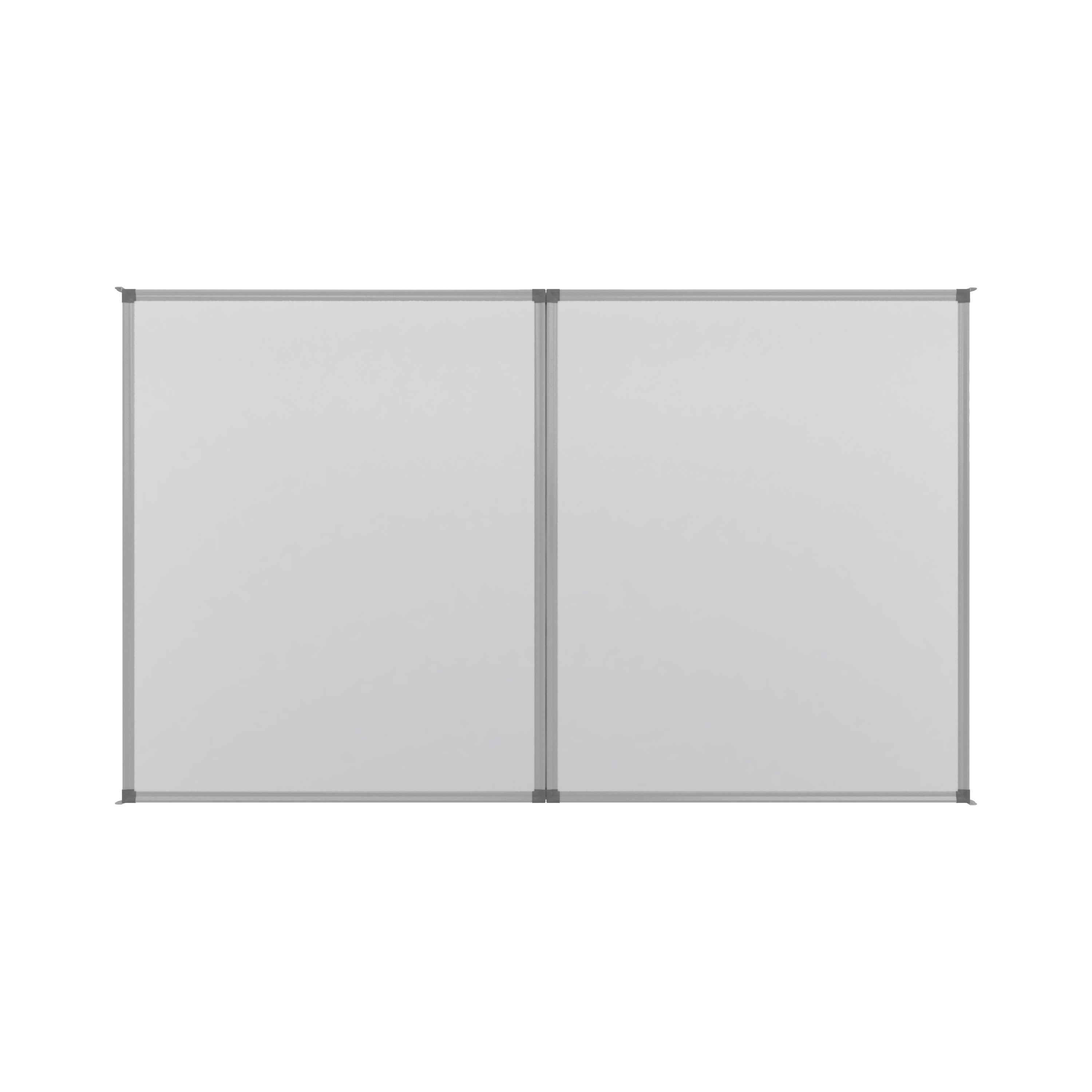 120x150 Kapaklı Duvara Monte Mıknatıslı Yazı Tahtası Beyaz