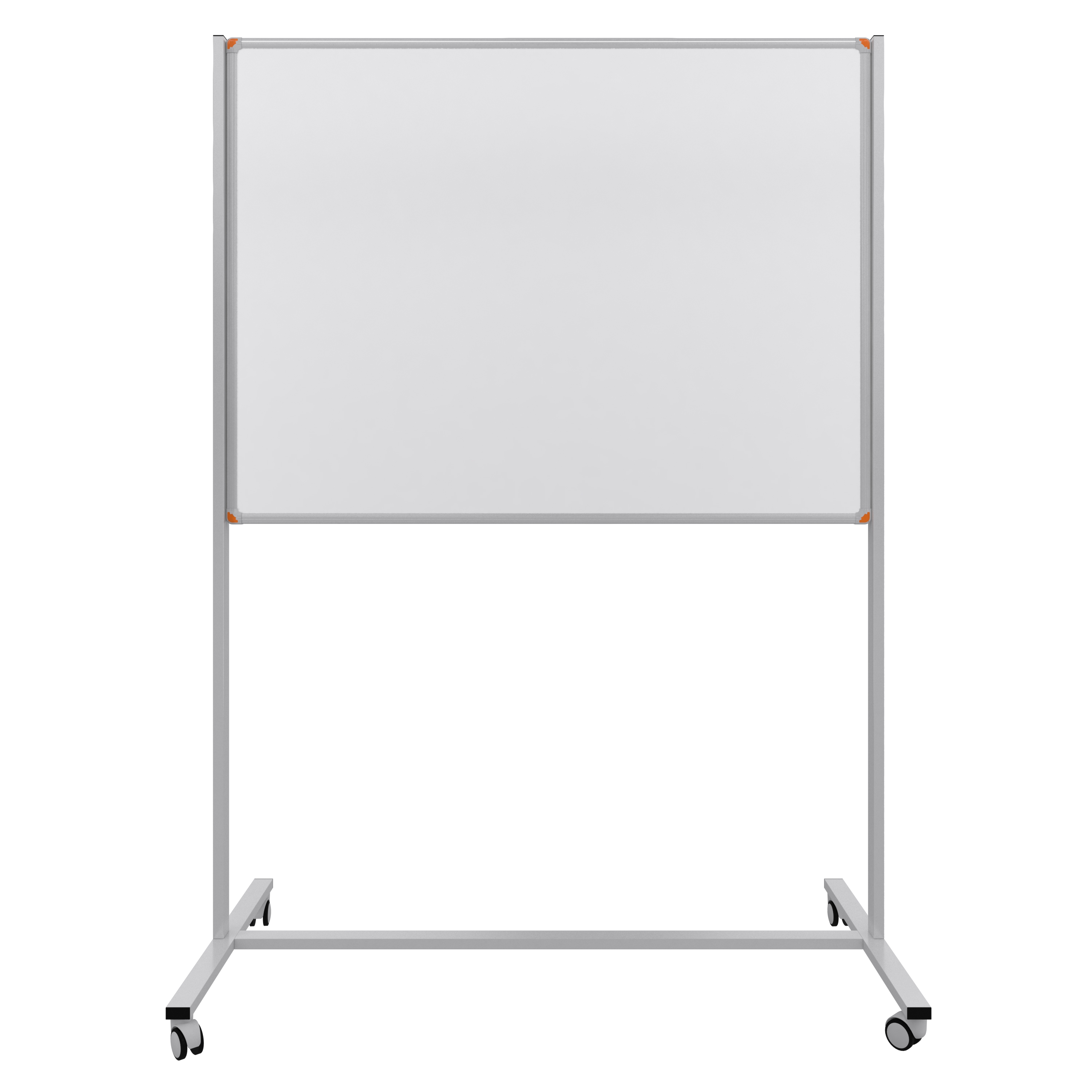 120x240 Sabit Ayaklı Laminat Beyaz Yazı Tahtası Tek Taraflı