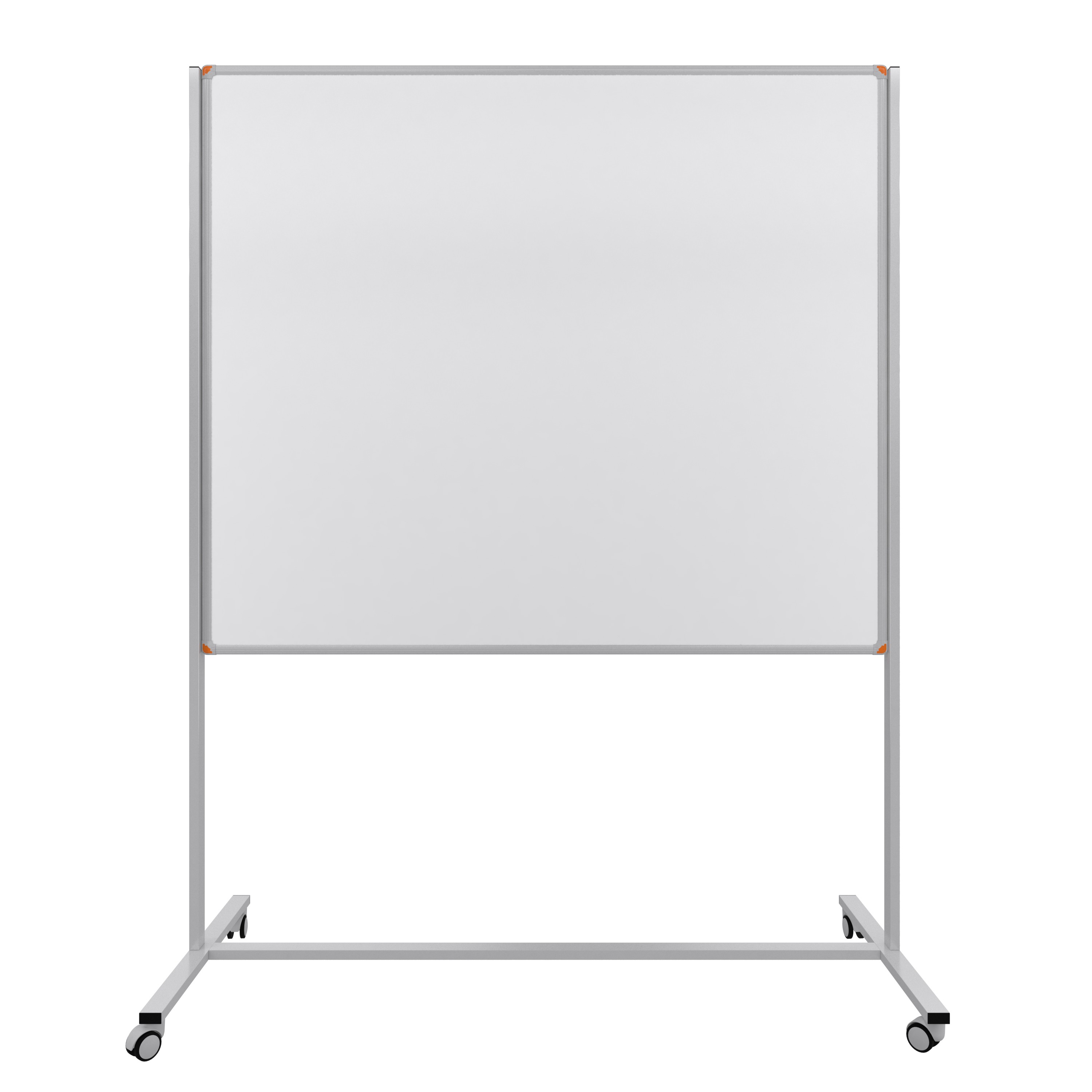 120x140 Sabit Ayaklı Laminat Beyaz Yazı Tahtası Tek Taraflı