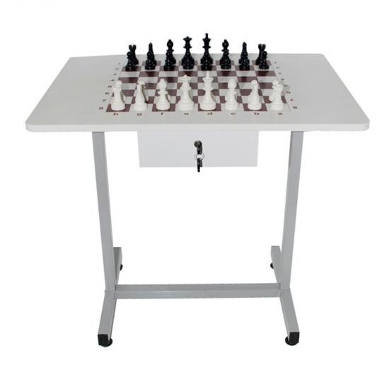 Ayaklı Satranç Masası Takımı