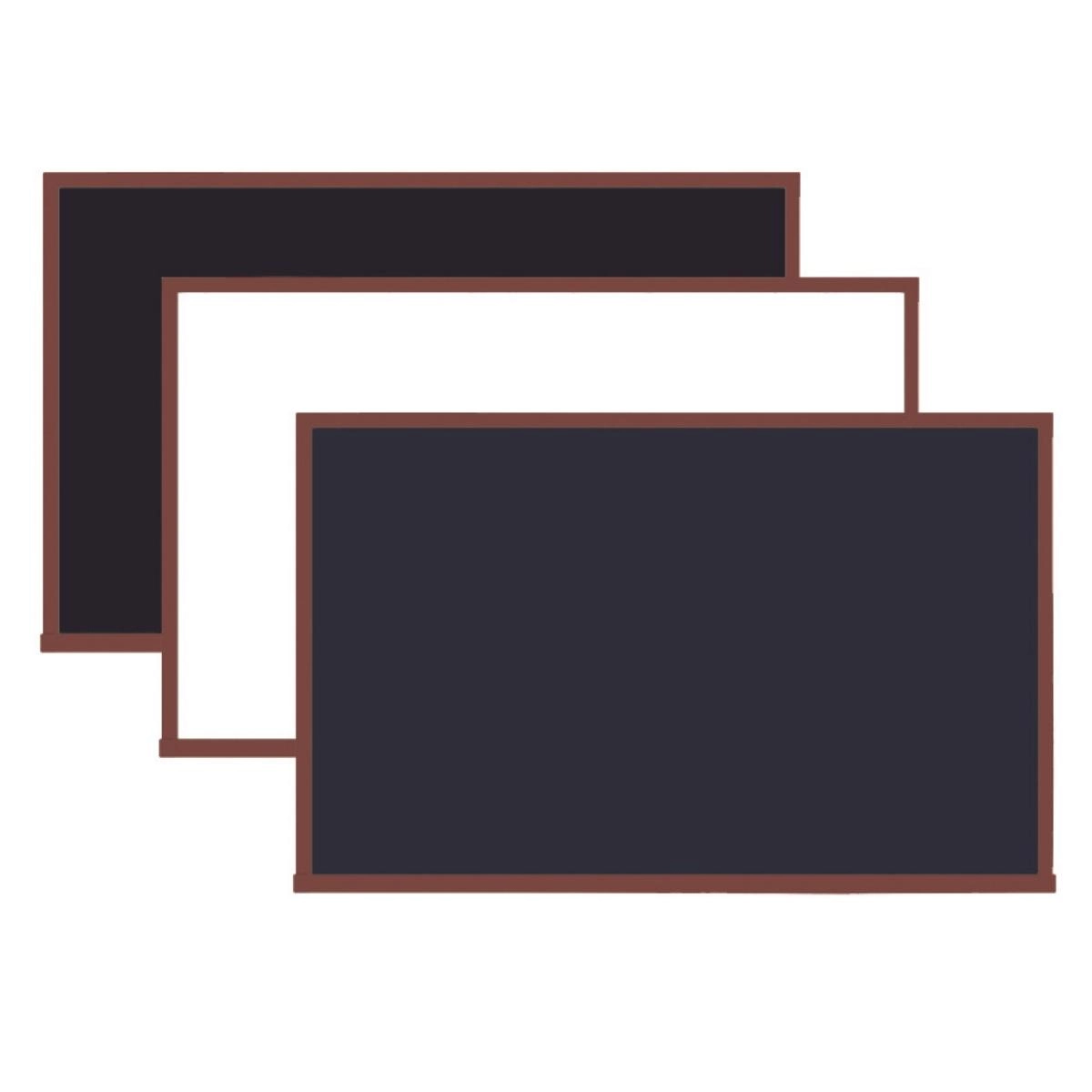 Geniş Ahşap Çerçeve Yazı Tahtası